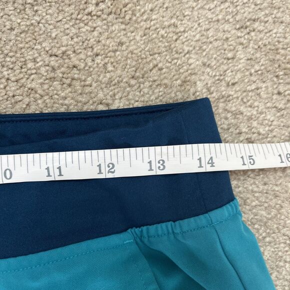 Figs Zamora Jogger Scrub Pants Medium Petite Blue Nurse Medical Career Stretch - Picture 3 of 5